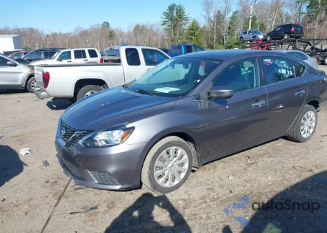 2019 Nissan Sentra S из США, поврежденный, VIN 3N1AB7AP7KY434981